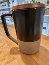 Load image into Gallery viewer, "Get Rooted" Tea Mug with Wooden Lid, 16oz
