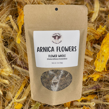 Load image into Gallery viewer, Arnica Flowers, Dried, C/S,  1oz