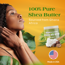 Load image into Gallery viewer, Whipped African Ivory Shea Butter, Lemongrass - 12oz