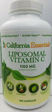 Load image into Gallery viewer, Vitamin C Ascorbic Acid, Liposomal, 1100mg, 90 Vegetarian Capsules