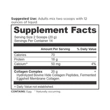 Load image into Gallery viewer, Collagen Peptides Protein | Powder Unflavored (14 Servings)