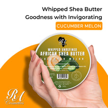 Load image into Gallery viewer, Whipped African Ivory Shea Butter, Cucumber Melon - 12oz