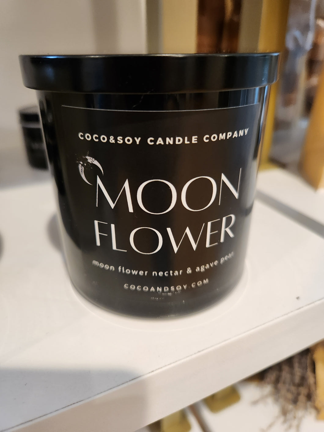 Moon Flower Candle