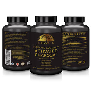 Activated Charcoal Capsules, 210 ct.