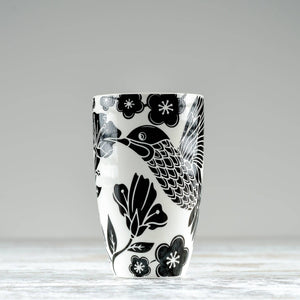 Hummingbird Ceramic Tea Mug, 16oz