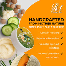 Load image into Gallery viewer, Whipped African Ivory Shea Butter, Cucumber Melon - 12oz