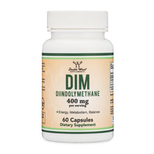 Load image into Gallery viewer, DIM (Diindolylmethane) 400mg Capsules, 60ct.