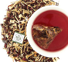 Load image into Gallery viewer, Hibiscus Cucumber Herbal Tea, Organic - 15 Sachets each