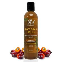 Load image into Gallery viewer, Batana Oil Strengthening 2N1 Shampoo &amp; Conditioner, 8oz