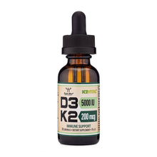 Load image into Gallery viewer, Vitamin D3 + K2 Liquid Drops, 30 servings