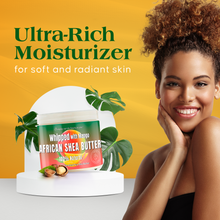 Load image into Gallery viewer, Whipped African Ivory Shea Butter, Mango - 12oz