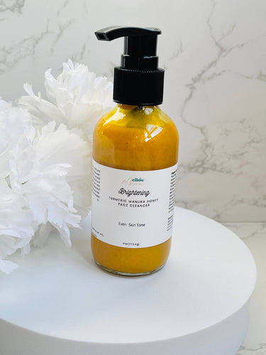 Turmeric and Manuka Honey Brightening Face Cleanser, 4oz