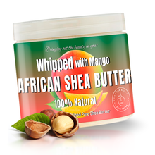 Load image into Gallery viewer, Whipped African Ivory Shea Butter, Mango - 12oz