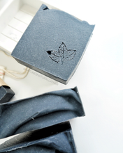 Load image into Gallery viewer, Activated Charcoal Soap Bar w/Patchouli Essential Oil