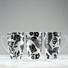 Load image into Gallery viewer, Hummingbird Ceramic Tea Mug, 16oz