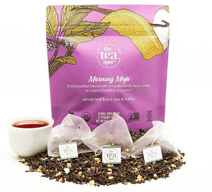 Morning Mojo, Organic Pu'erh Tea Blend - 15 sachets each