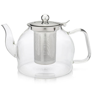 Glass Teapot With Removable Infuser, 27 oz