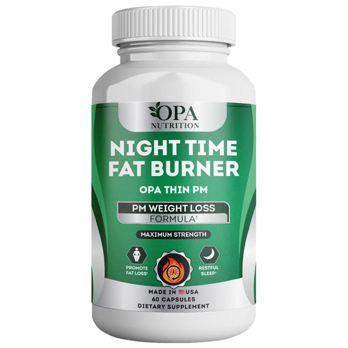 Night Time Fat Burner Supplement, 60ct.