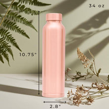 Load image into Gallery viewer, Perilla Home Cleo Copper Water Bottle (1L)