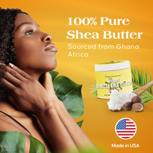 Load image into Gallery viewer, Whipped African Ivory Shea Butter, Unscented - 12oz