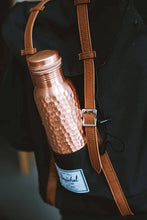 Load image into Gallery viewer, Copper Bottle Hammered (1L)