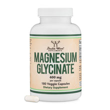 Load image into Gallery viewer, Magnesium Glycinate 400mg, 180 capsules