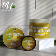 Load image into Gallery viewer, Whipped African Ivory Shea Butter, Pineapple - 12oz