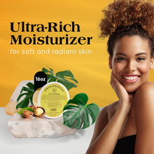 Load image into Gallery viewer, 100% African Shea Butter, Yellow Solid - 16oz