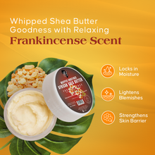 Load image into Gallery viewer, Whipped African Ivory Shea Butter, Frankincense - 12oz