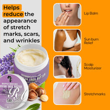 Load image into Gallery viewer, Whipped African Ivory Shea Butter, Lavender - 12oz