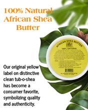 Load image into Gallery viewer, 100% African Shea Butter, Ivory/White Solid - 16oz