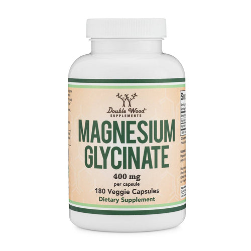 Magnesium Glycinate 400mg, 180 capsules