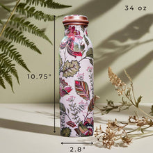Load image into Gallery viewer, Carrara Copper Bottle (1L)