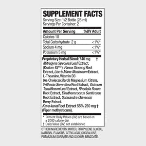 VIVAZEN® Kratom with Kava, 2oz Bottle