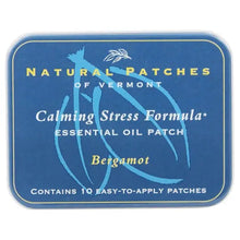 Load image into Gallery viewer, Natural Herbal Patches, Bergamot Calming Stress Relief Formula, 10 patches