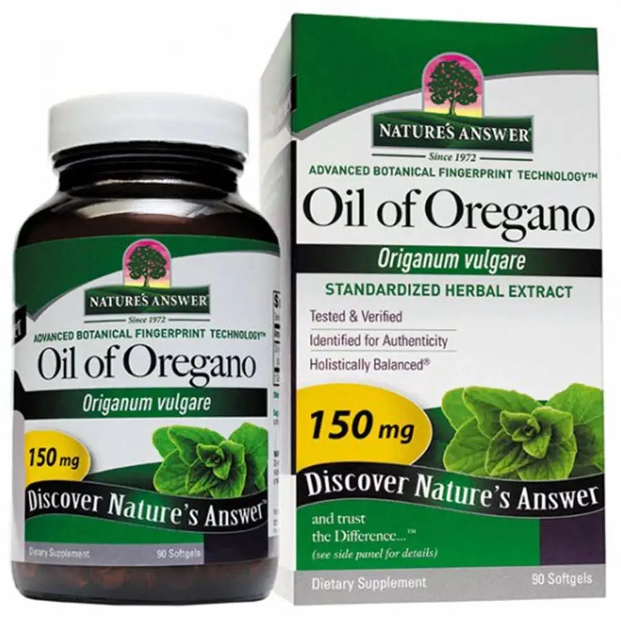 Nature's Answer Oil of Oregano, 150mg, 90 Softgels