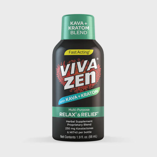 VIVAZEN® Kratom with Kava, 2oz Bottle