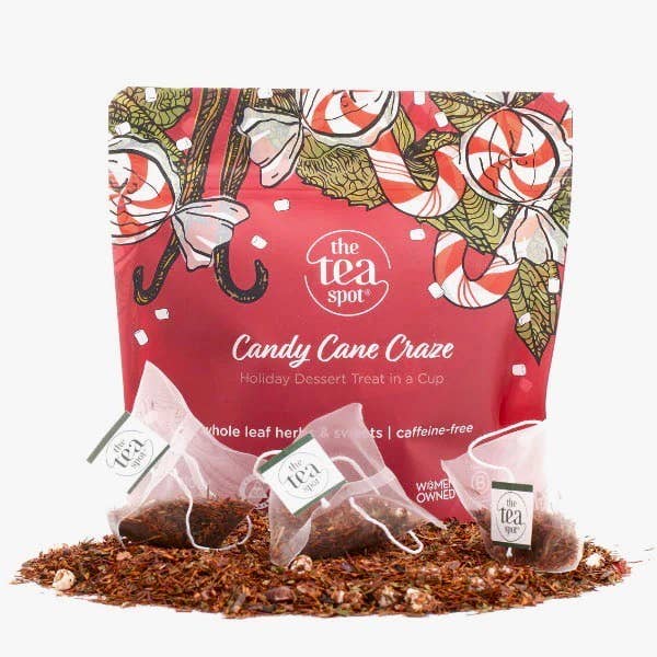 Candy Cane Craze, Holiday Herbal Tea, 15 sachets
