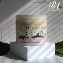 Load image into Gallery viewer, Whipped African Ivory Shea Butter, Vanilla Blush - 12oz