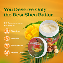 Load image into Gallery viewer, Whipped African Ivory Shea Butter, Mango - 12oz