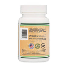 Load image into Gallery viewer, DIM (Diindolylmethane) 400mg Capsules, 60ct.
