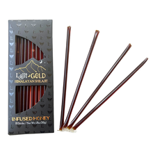 Load image into Gallery viewer, Shilajit Infused Honey Sticks, 10 ct.