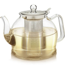 Load image into Gallery viewer, Glass Teapot With Removable Infuser, 27 oz