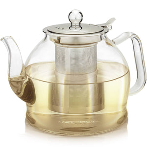 Glass Teapot With Removable Infuser, 27 oz