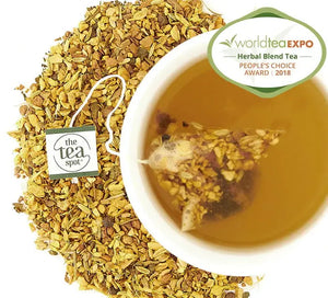 Turmeric Tonic, Organic Herbal Tea - 15 sachets each