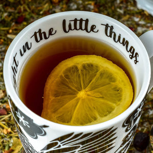 Hummingbird Ceramic Tea Mug, 16oz