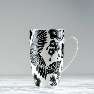 Hummingbird Ceramic Tea Mug, 16oz