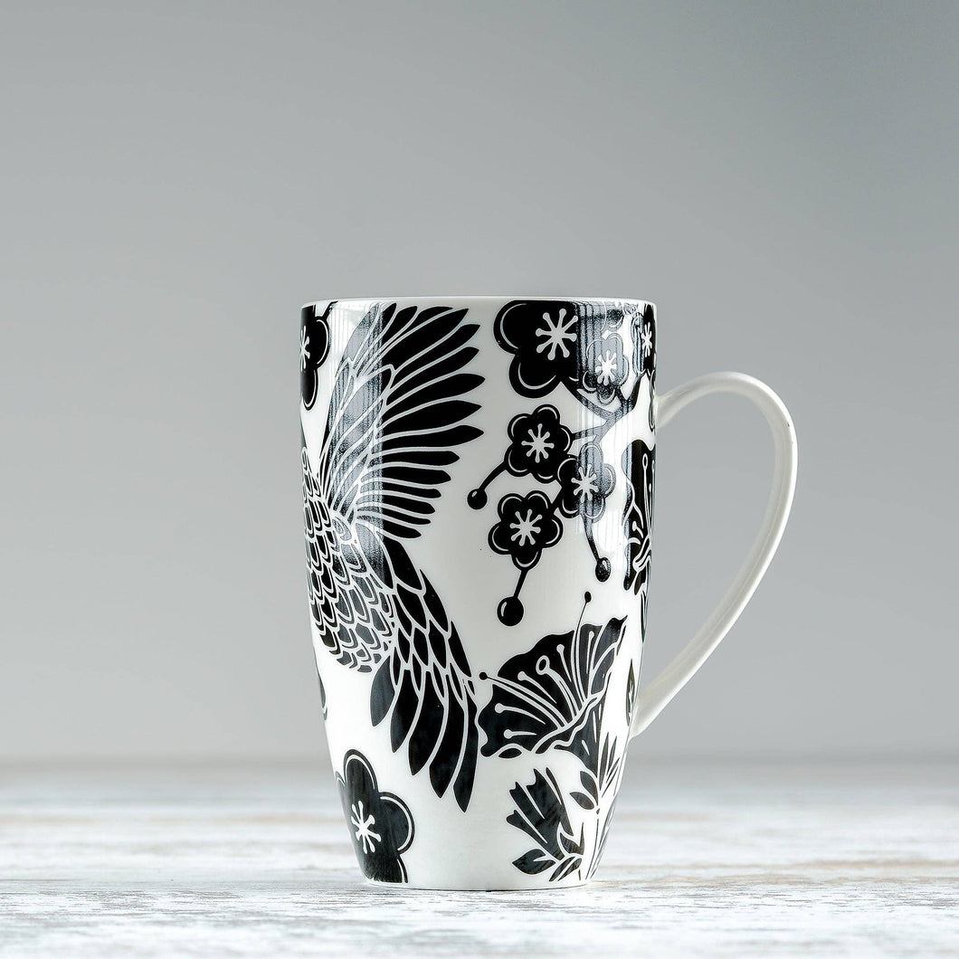 Hummingbird Ceramic Tea Mug, 16oz