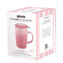 Load image into Gallery viewer, 16 oz Tea Infuser Mug Gradient Series