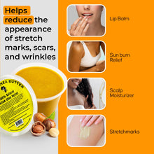 Load image into Gallery viewer, 100% African Shea Butter, Yellow Solid - 16oz